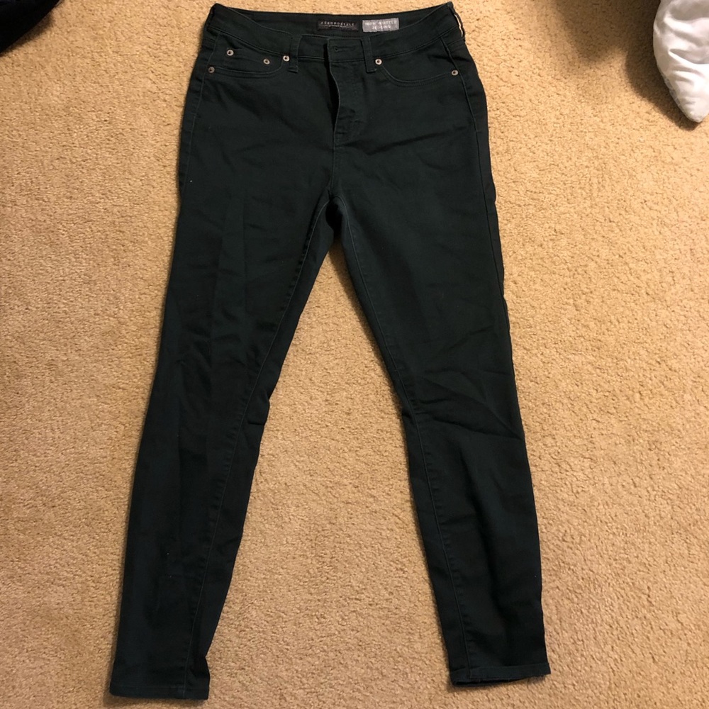 Dark green jeggings